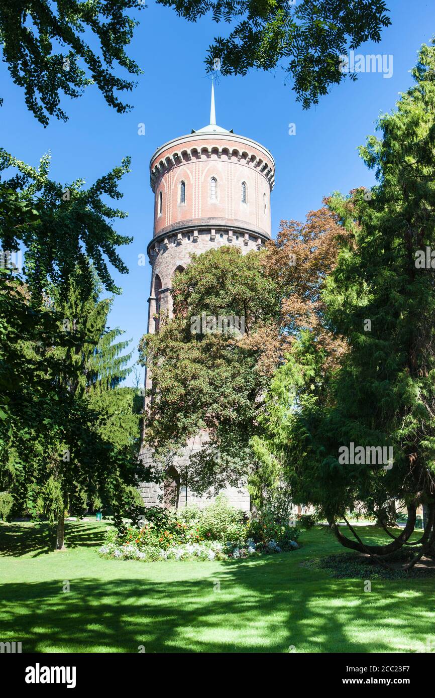 Francia, Colmar, Vista della Torre di acqua Foto Stock