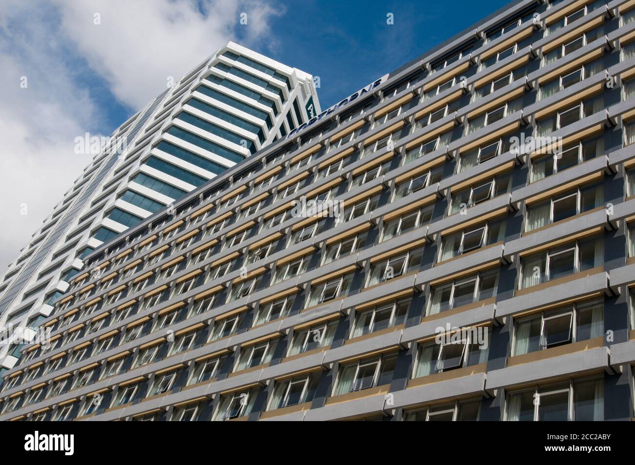 Nuova Zelanda, Auckland, Alta sorge, basso angolo di visione Foto Stock