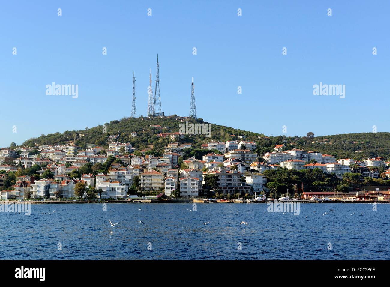 Turchia, Istanbul, vista di Kinaliada isola Foto Stock