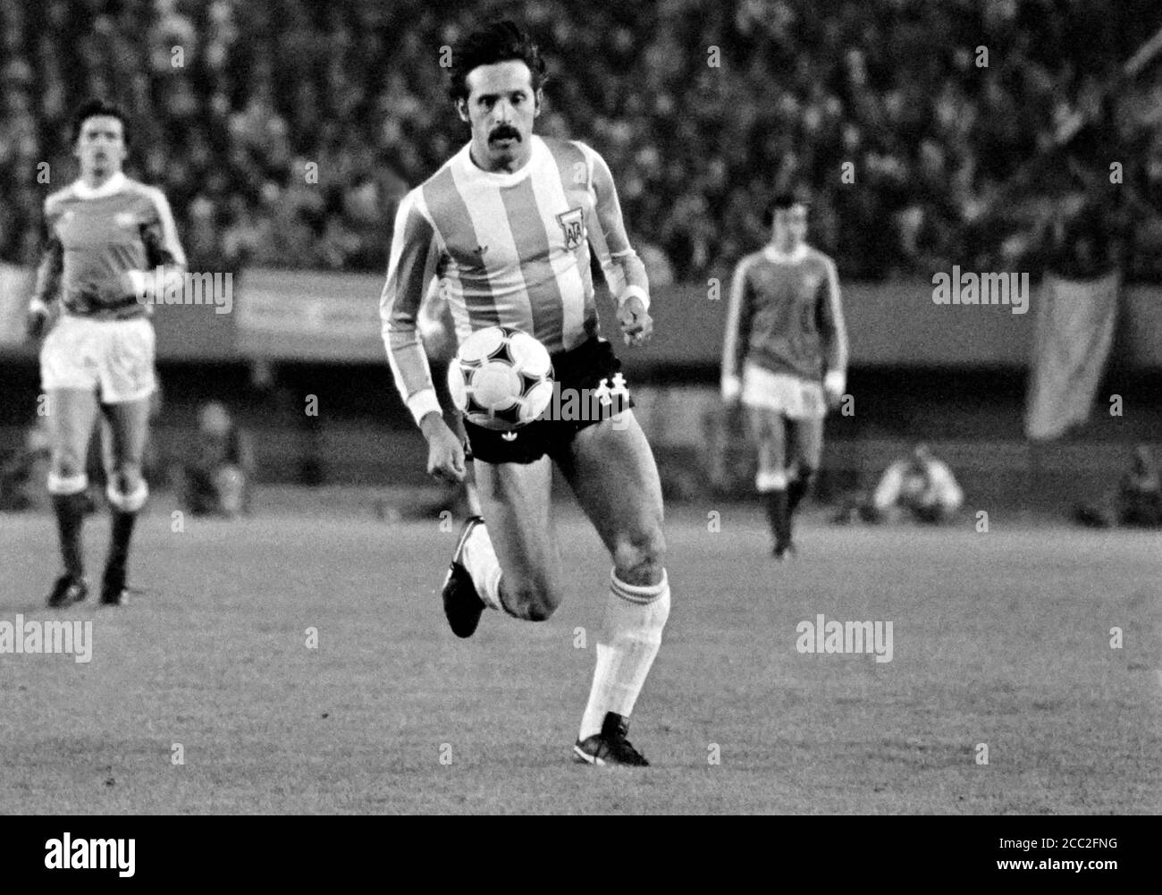 Leopoldo Jacinto Luque. Coppa del mondo Argentina 1978 Foto Stock