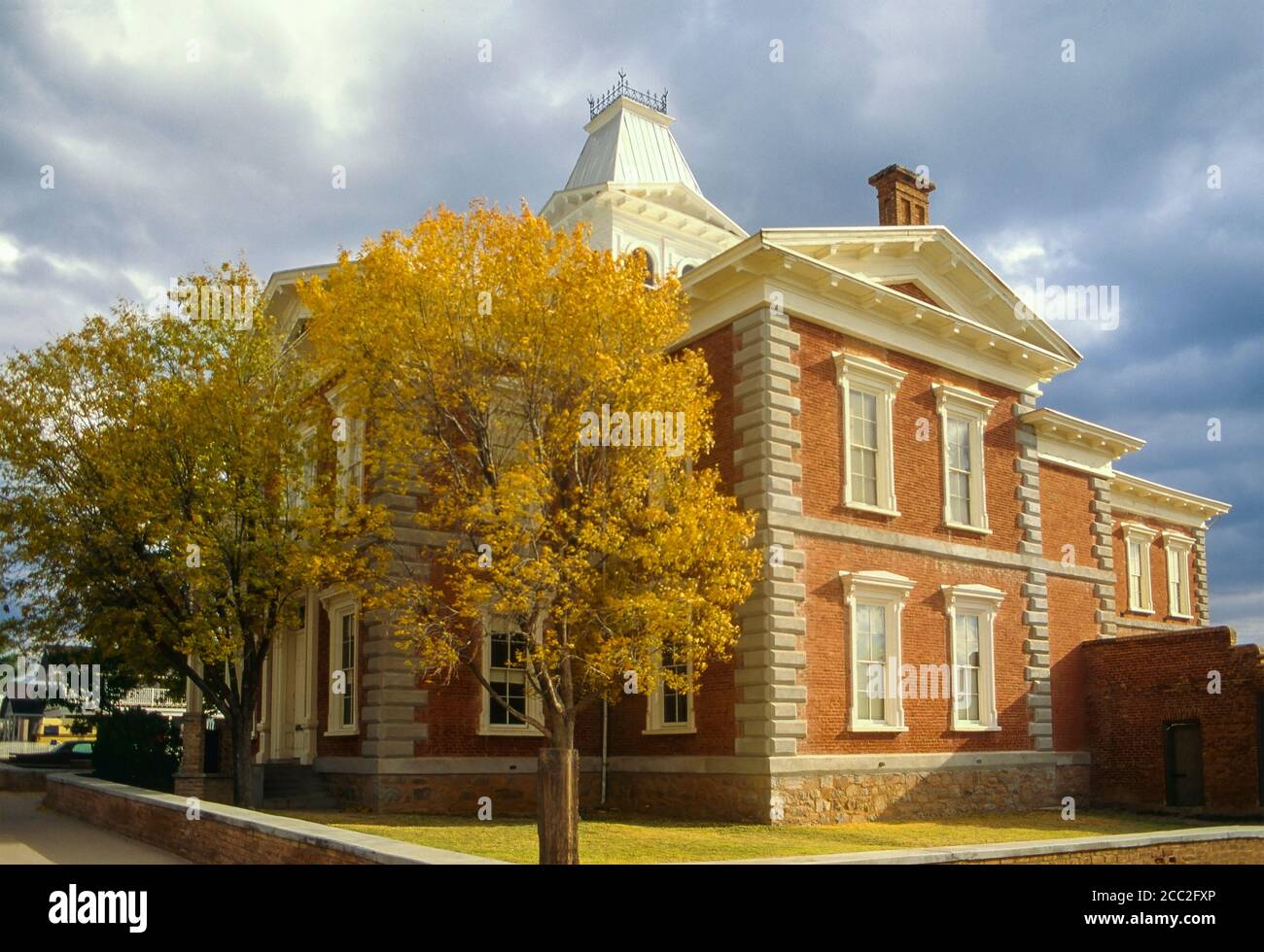 Cochise County AZ / NOV il tribunale di Tombstone e il parco storico. Foto Stock