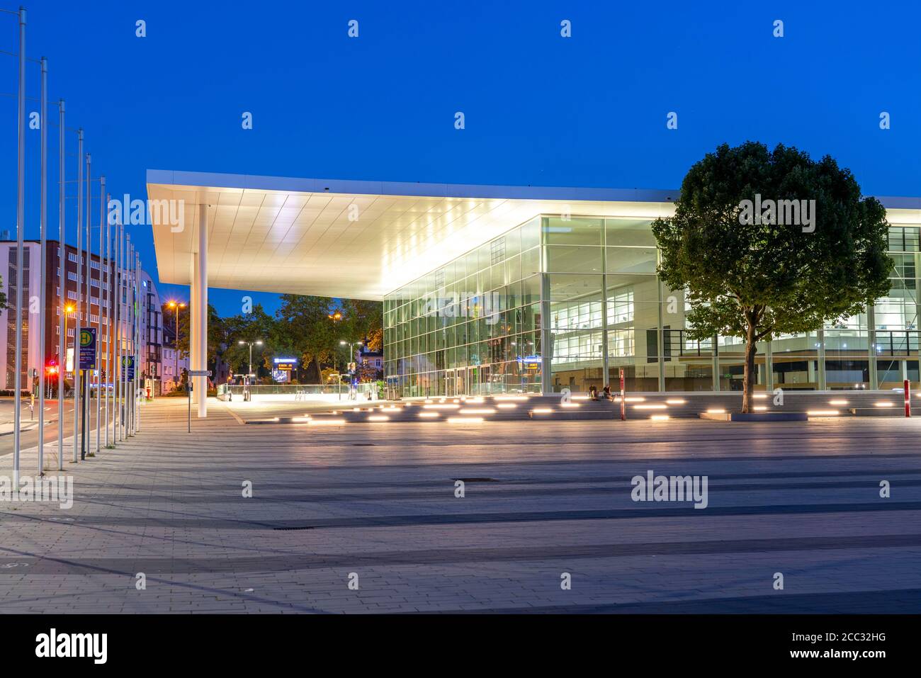 Messe Ost Building, Messe Essen, Essen, Germania Foto Stock