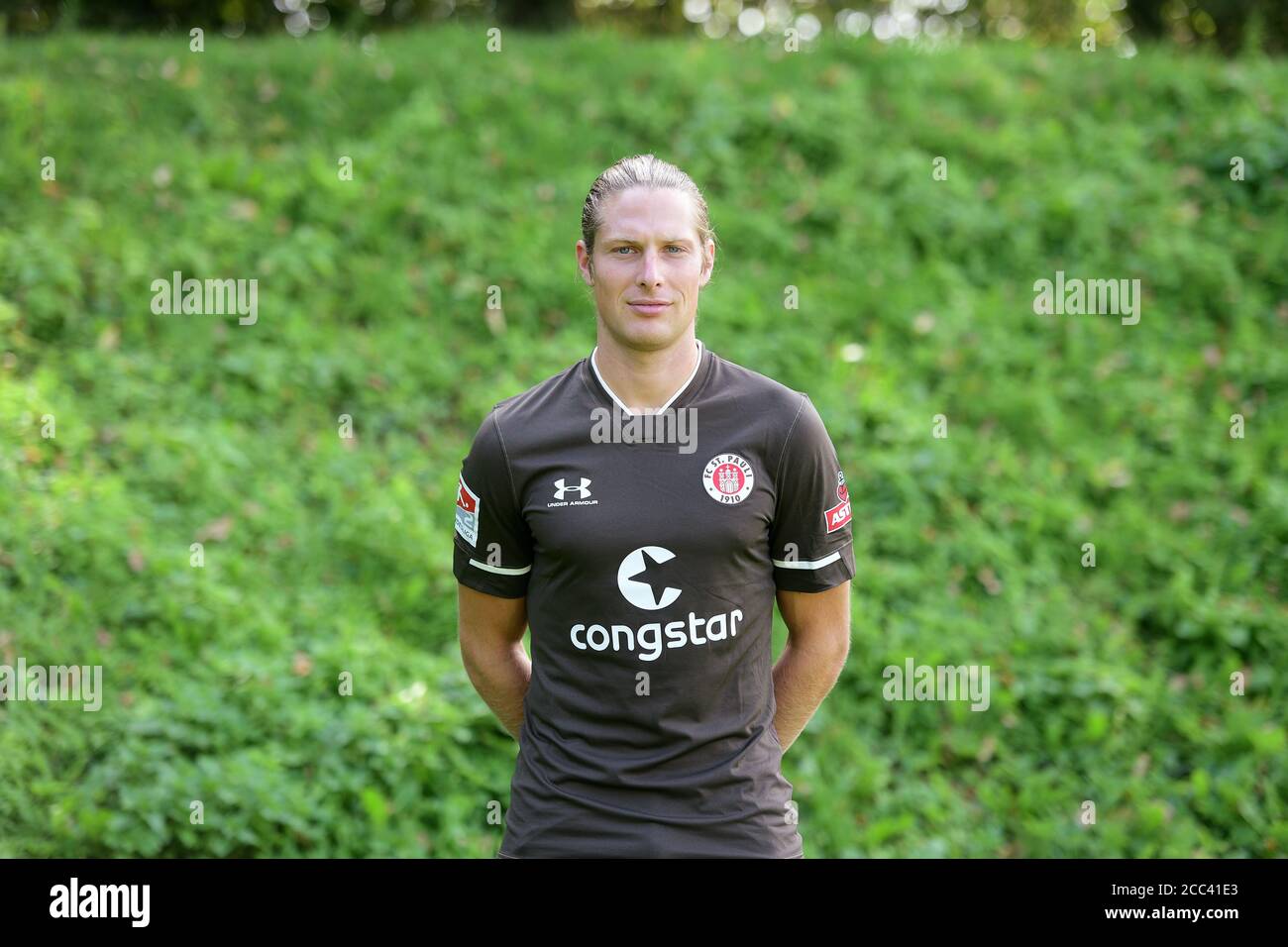 Amburgo, Germania. 17 agosto 2020. Calcio, 2° Bundesliga, FC St. Pauli, Foto ufficiale prima dell'inizio della Bundesliga: Daniel Buballa Credit: Tay Duc Lam/Witters/dpa/Alamy Live News Foto Stock