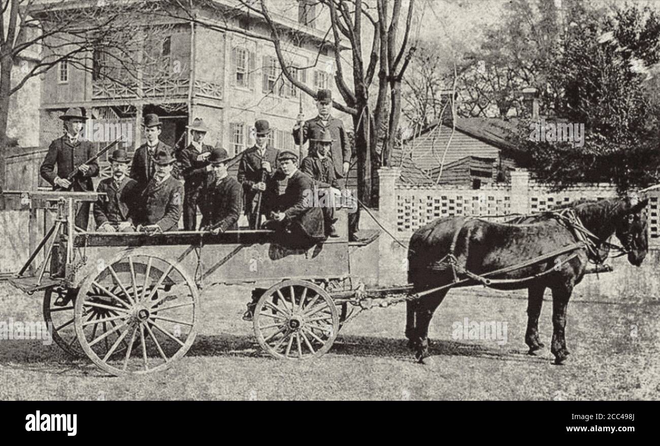 L'insurrezione di Wilmington del 1898, nota anche come massacro di Wilmington del 1898 o colpo di Stato di Wilmington del 1898, si verificò a Wilmington, North Carol Foto Stock