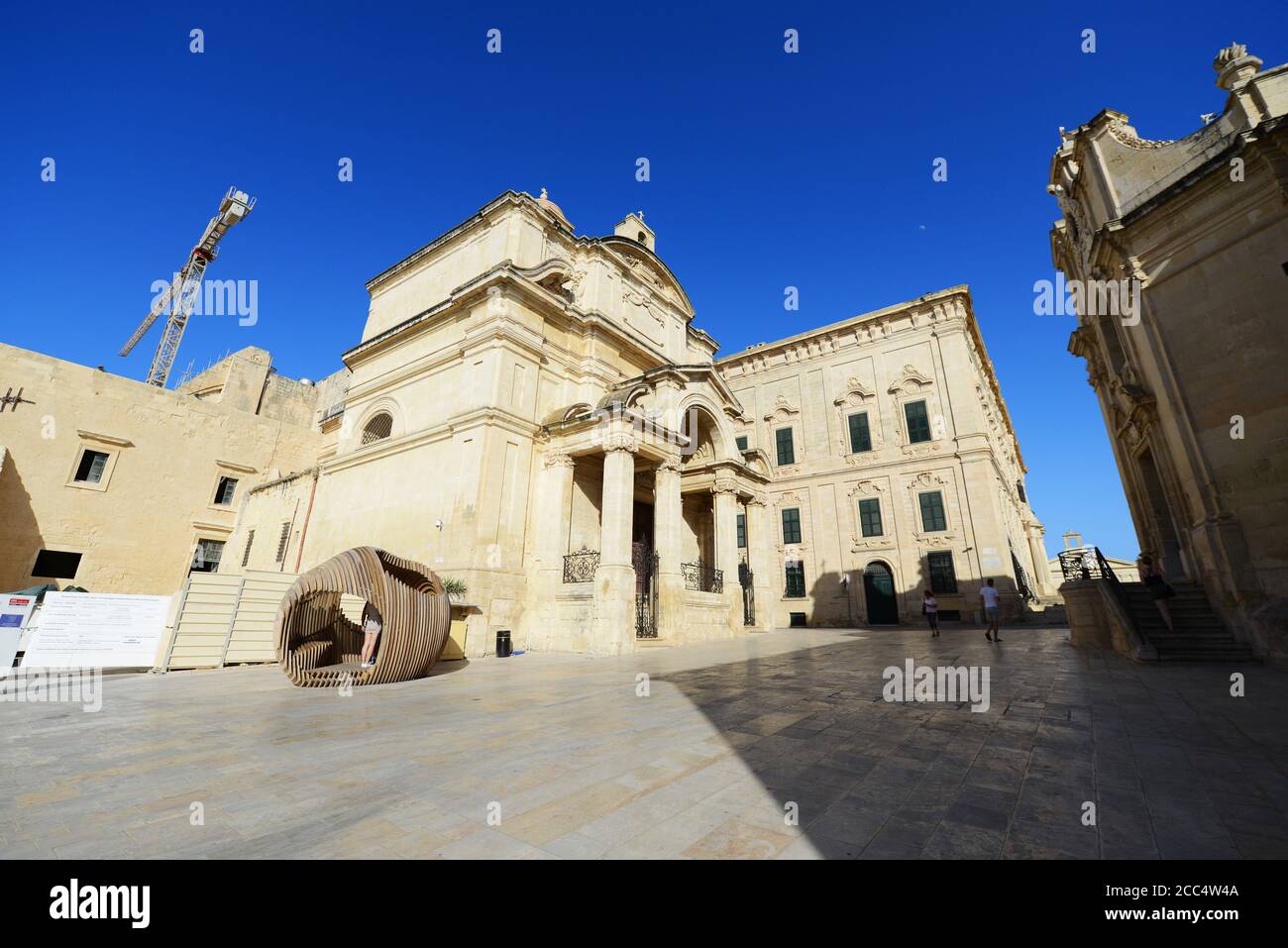 Chiesa di Santa Caterina d'Italia a la Valletta, Malta. Foto Stock
