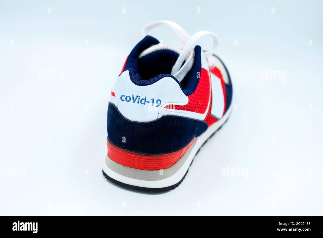Nuova tendenza e nuovo marchio di 2020 del mondo pandemia di coronavirus Foto Stock