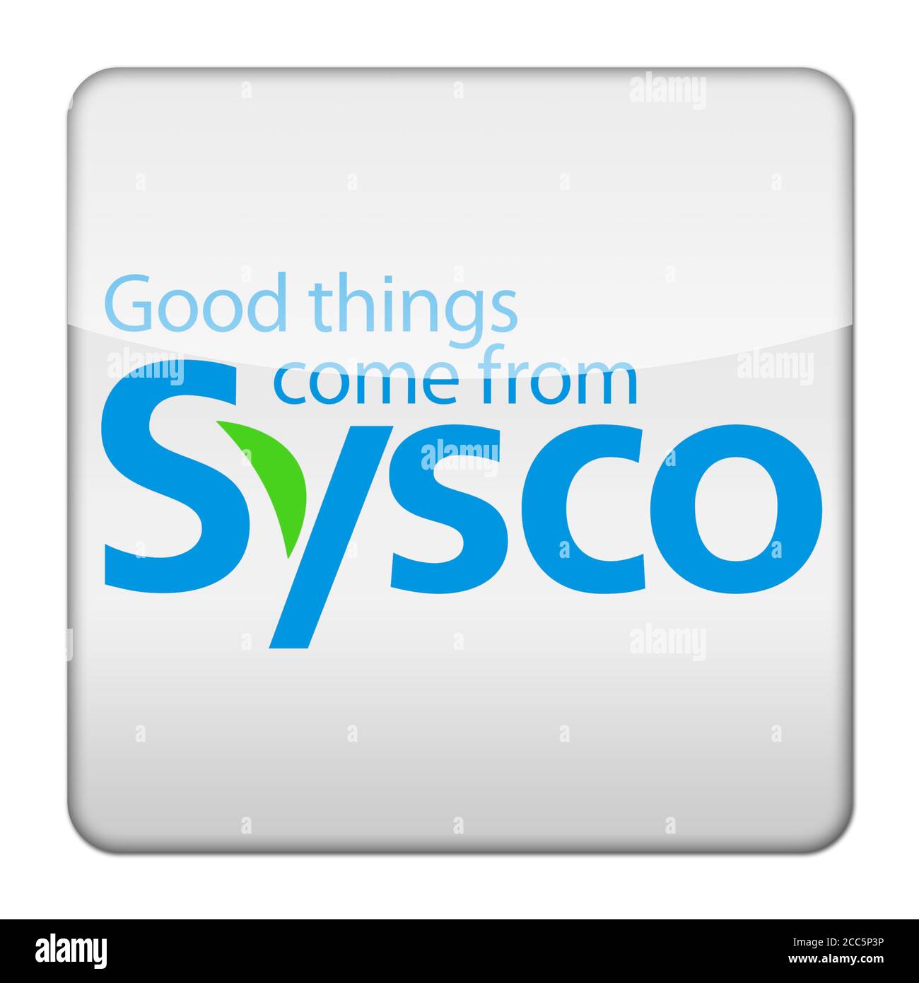 Logo Sysco Corporation Foto Stock