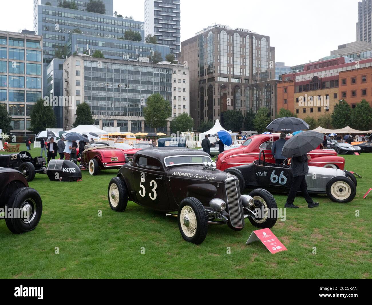 2020 London Concours alla Honourable Artillery Company 19/08/2020 Foto Stock