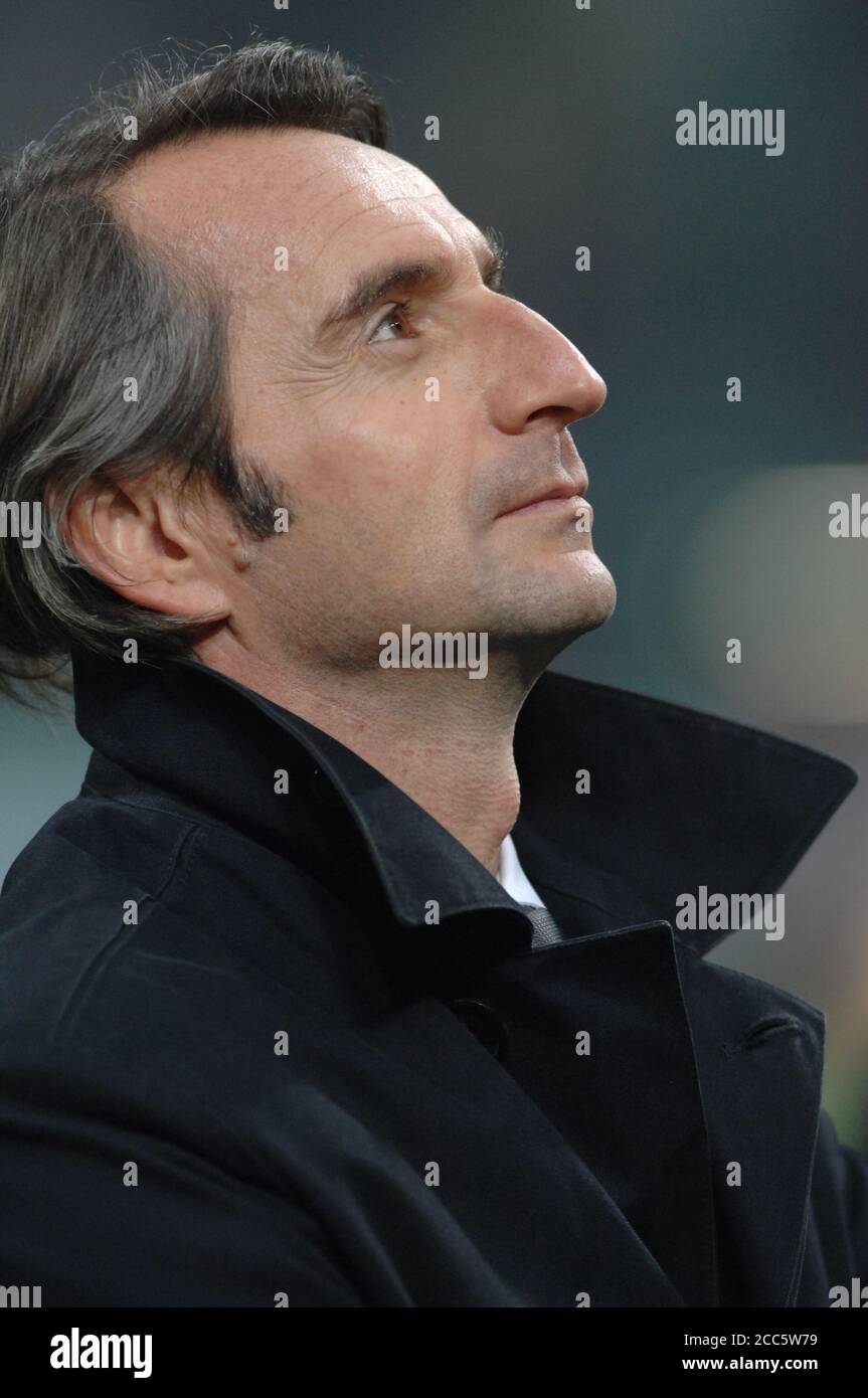 Milano Italia, 01 dicembre 2007, Stadio 'SAN SIRO', Campionato Serious Football A 2007/2008, AC Milano - FC Juventus: Jean-Claude Blanc, amministratore delegato e direttore generale della Juventus Foto Stock