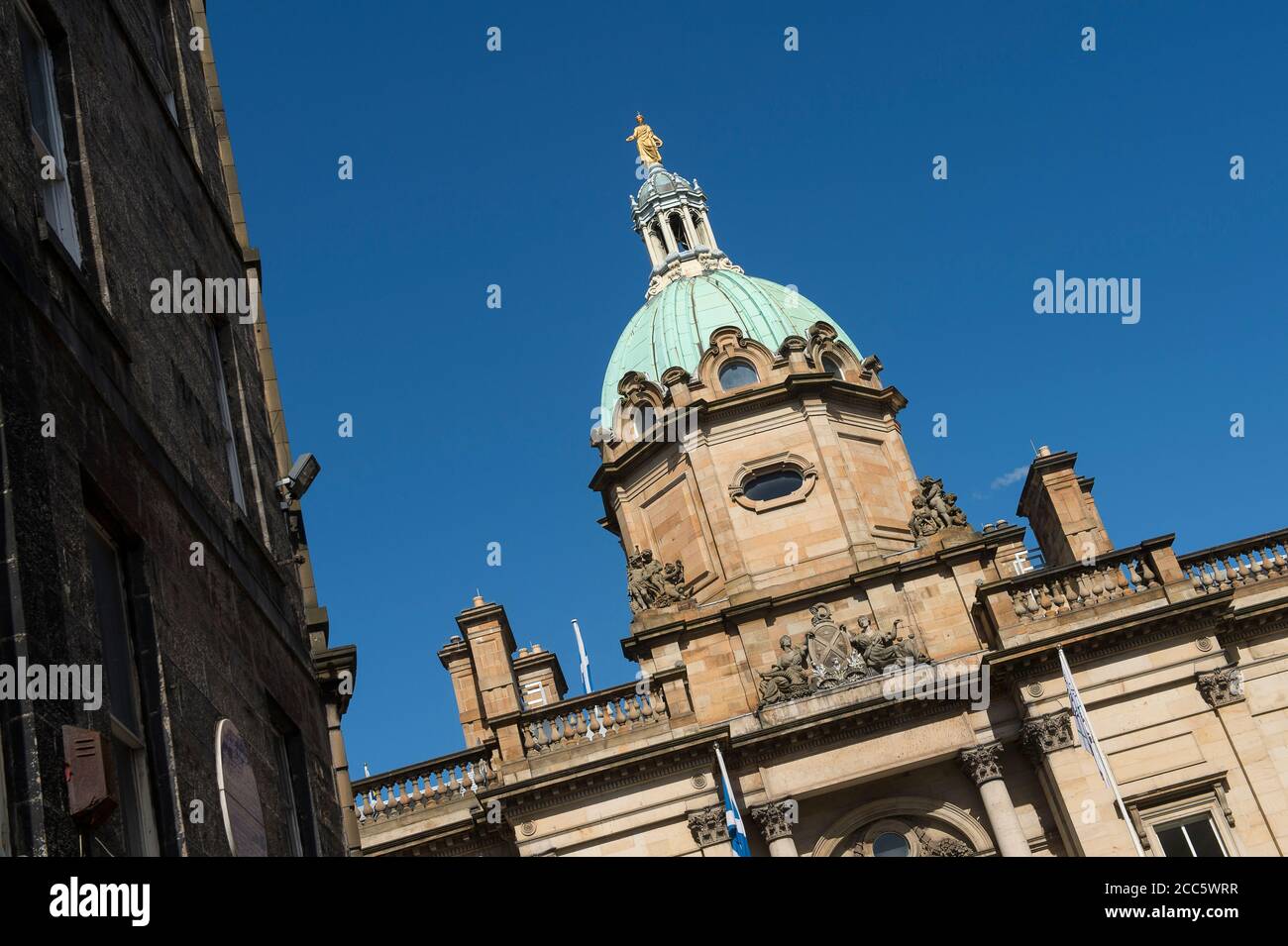 The Museum on the Mound, centro di Edimburgo, Scozia. Foto Stock