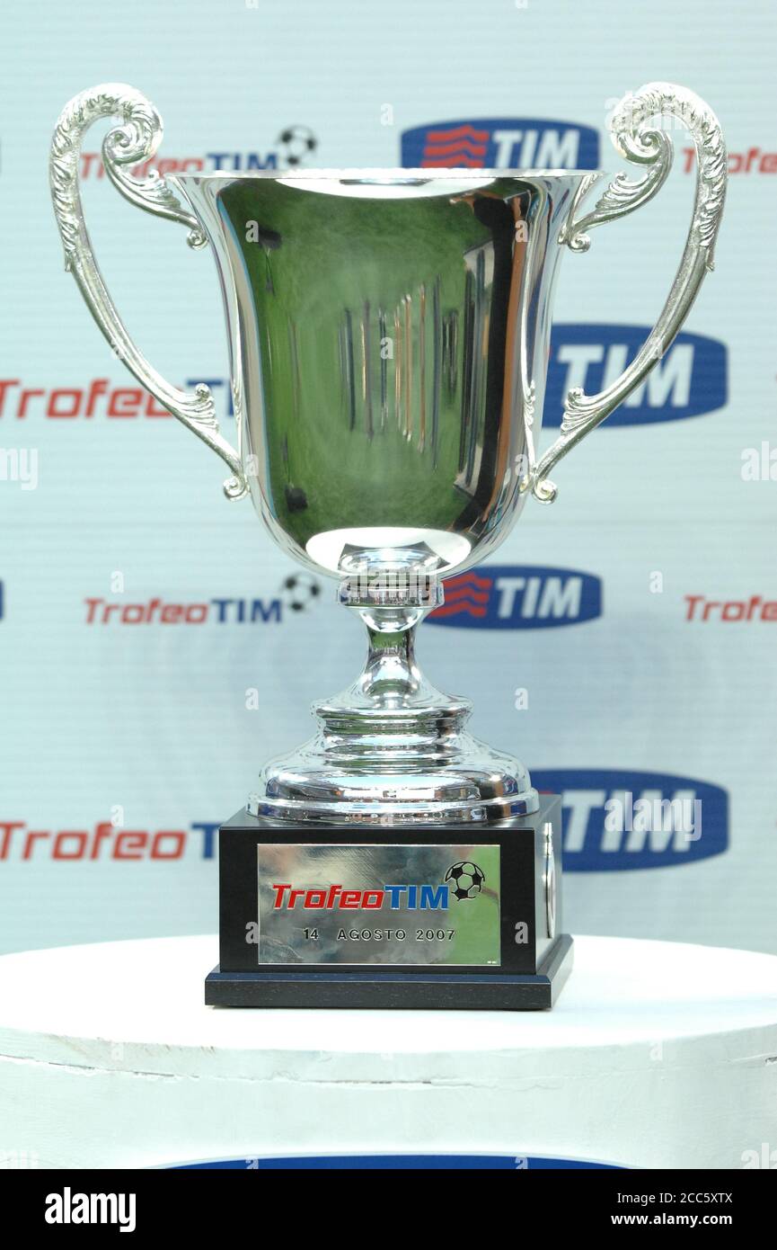 Milano Italia, 14 agosto 2007, Stadio 'San Siro', Trofeo TIM (Tim Trophy) 2007, FC Inter - AC Milan - FC Juventus : Tim Trophy 2007 Foto Stock