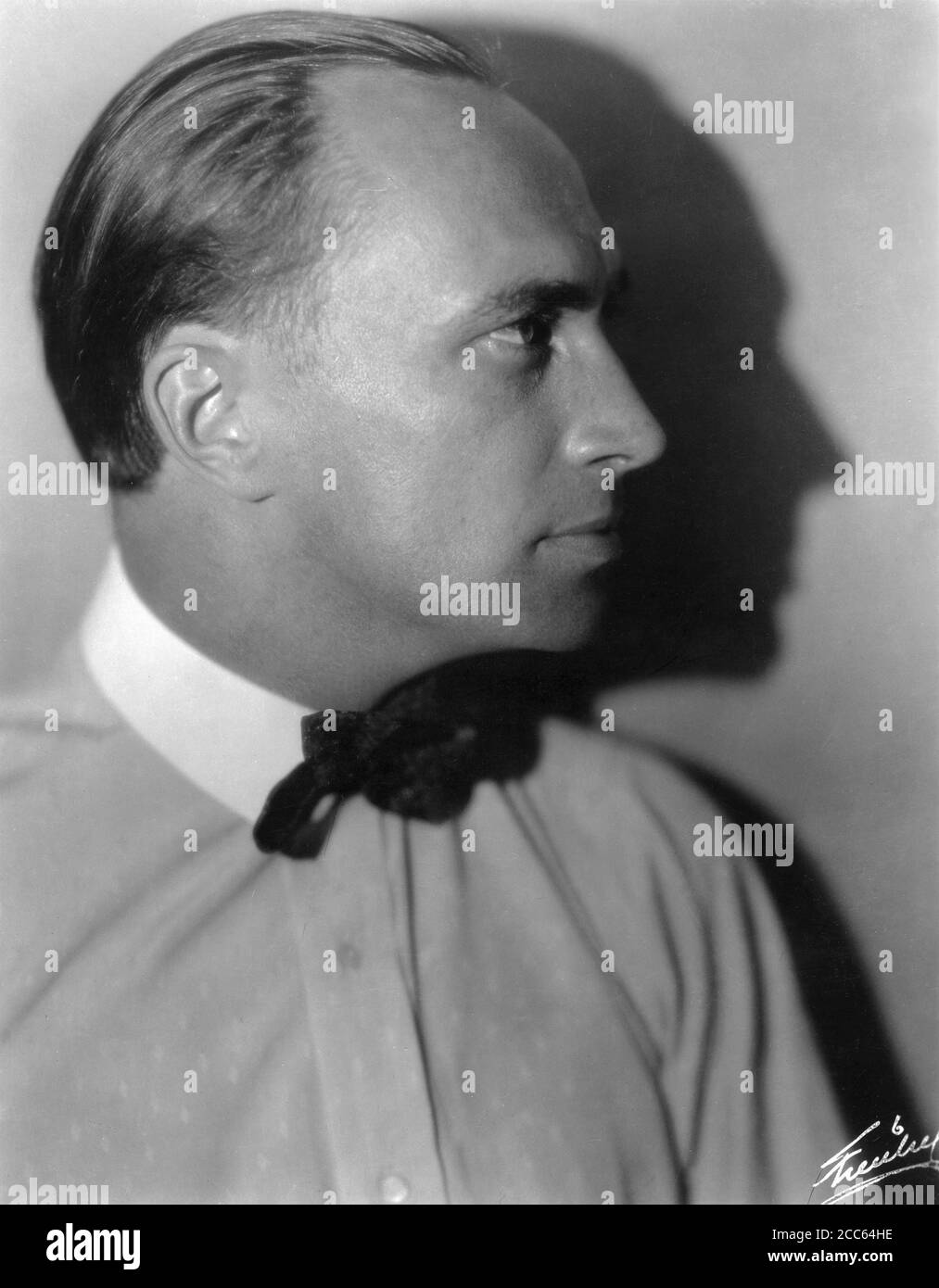 CONRAD VEIDT 1927 Hollywood Ritratto di FRELICH Pubblicità per universale Immagini Foto Stock
