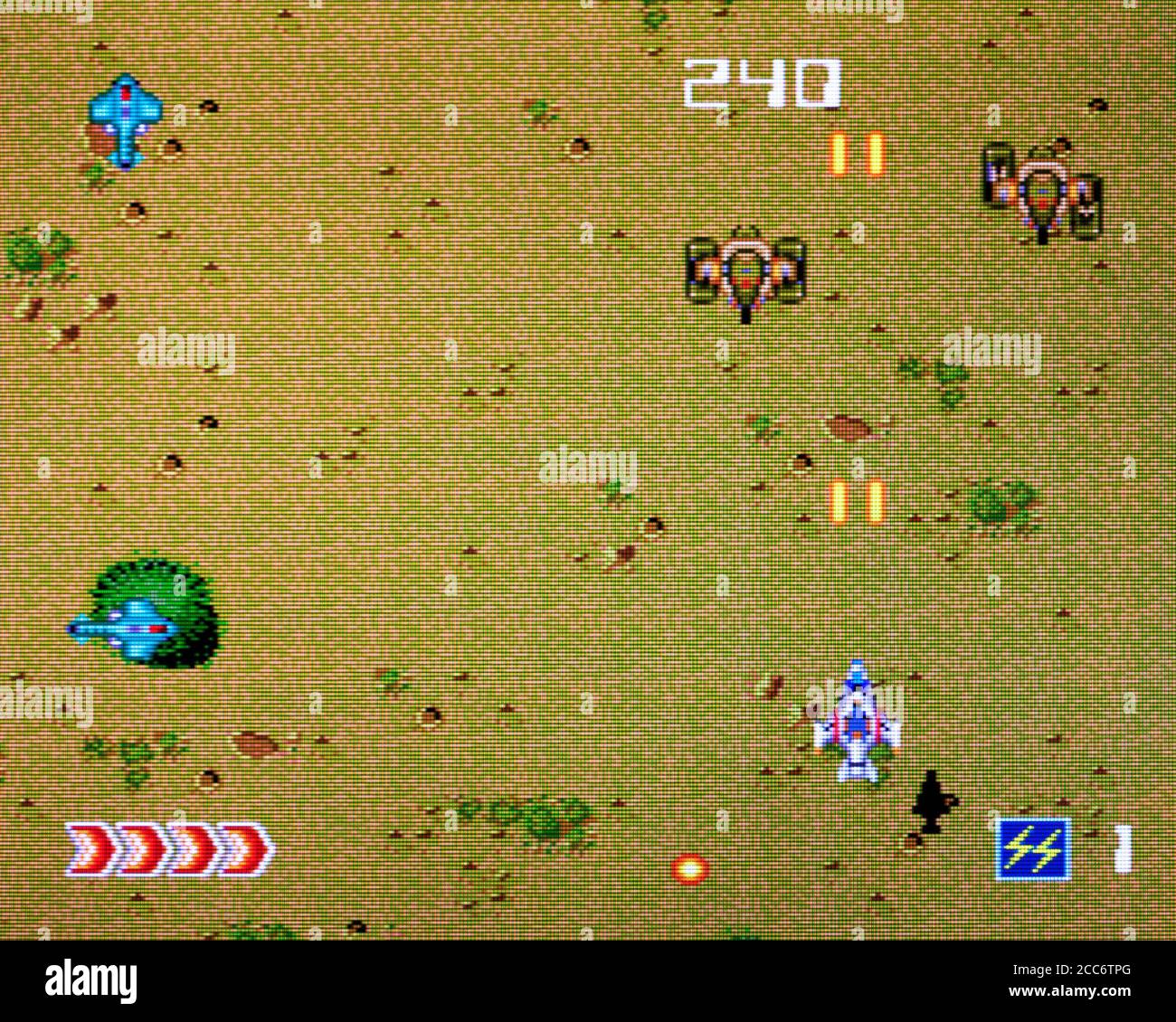 Avenger - PC Engine CD Videogioco - solo per uso editoriale Foto Stock