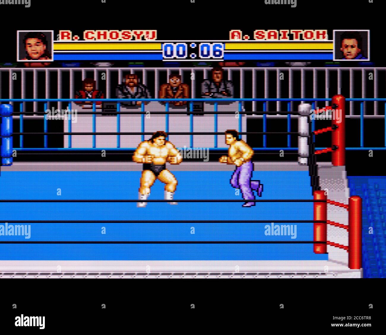 Battle Field '94 nel Tokyo Dome - CD PC Engine Videogioco - solo per uso editoriale Foto Stock