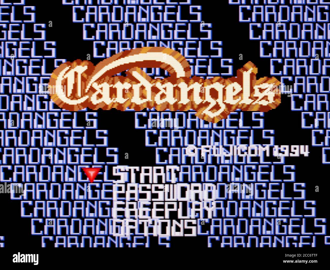 Cardangels - PC Engine CD Videogame - solo per uso editoriale Foto Stock