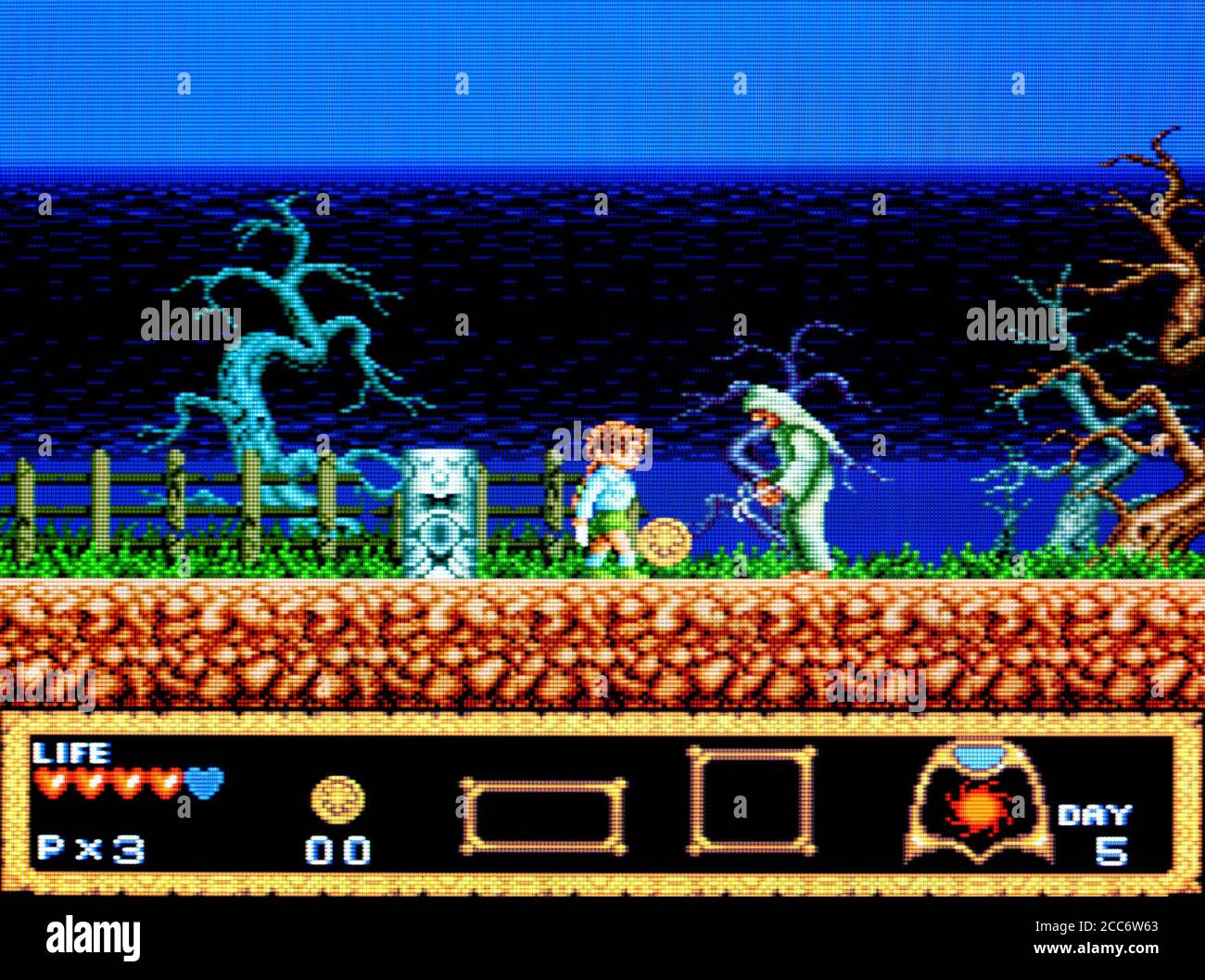 Hihou Densetsu - Chris No Bouken - CD di PC Engine Videogioco - solo per uso editoriale Foto Stock