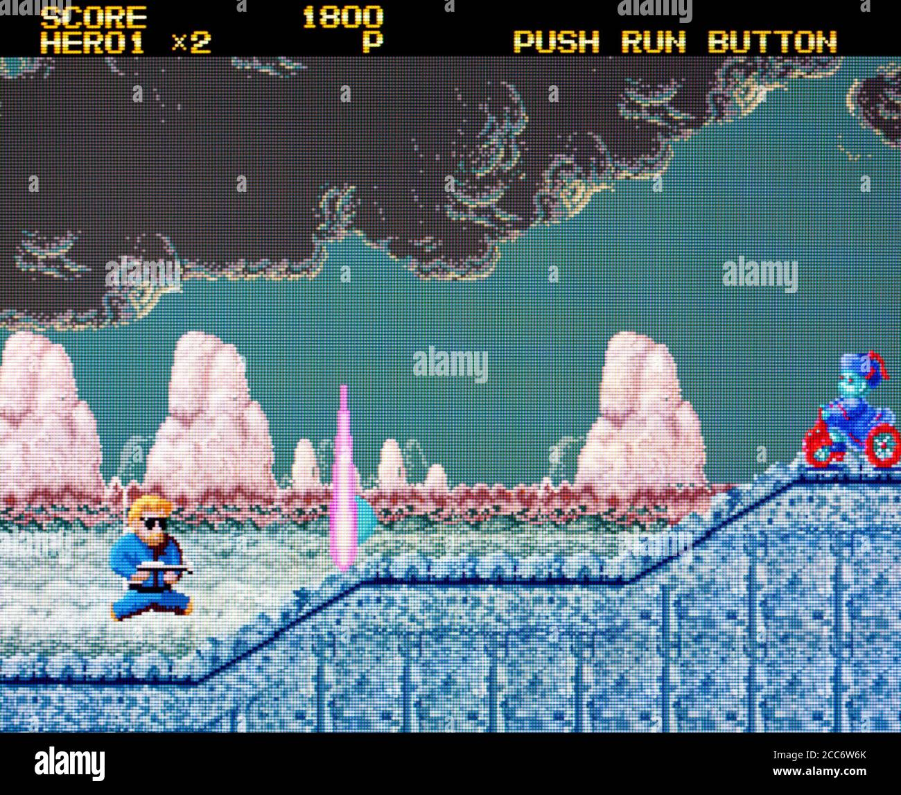 Horror Story - PC Engine CD Videogame - uso editoriale solo Foto Stock