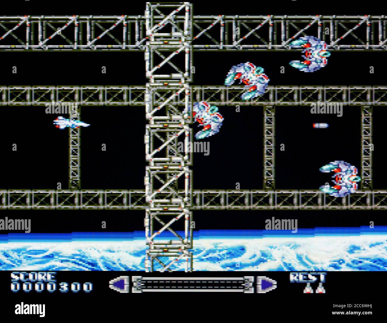 Rayxanber II 2 - PC Engine CD Videogioco - Editoriale utilizzare solo Foto Stock