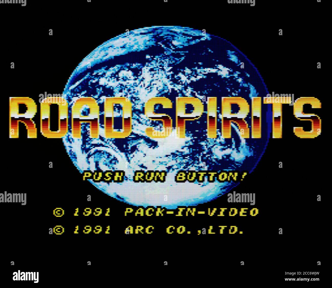 Road Spirits - PC Engine CD Videogame - Editoriale solo Foto Stock