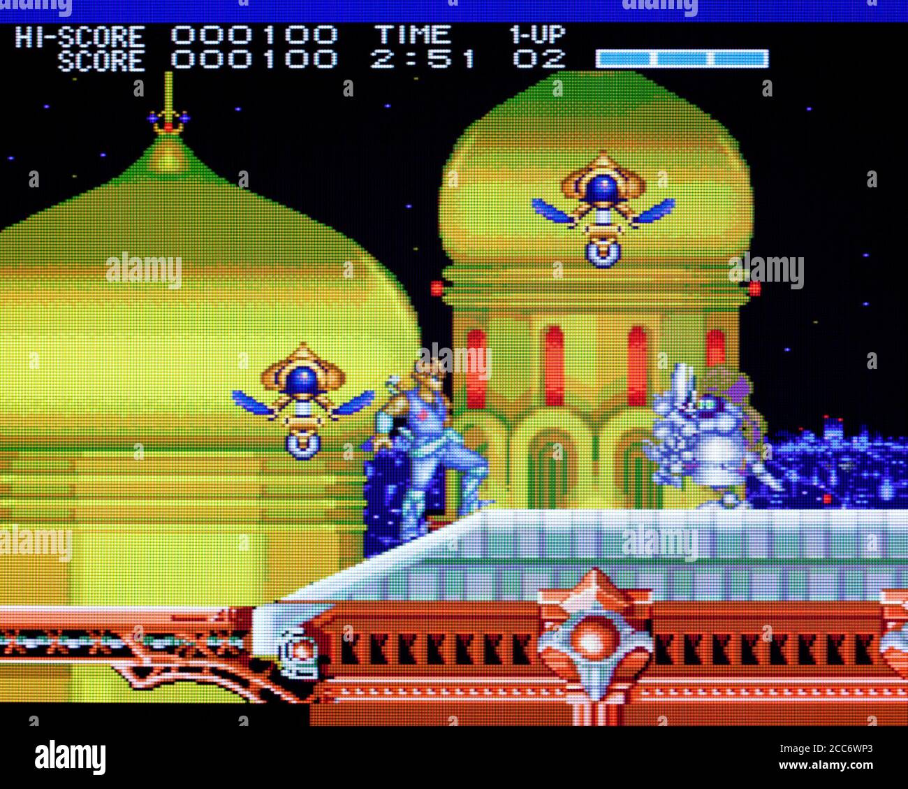 Strider Hiryuu - PC Engine CD Videogame - uso editoriale solo Foto Stock