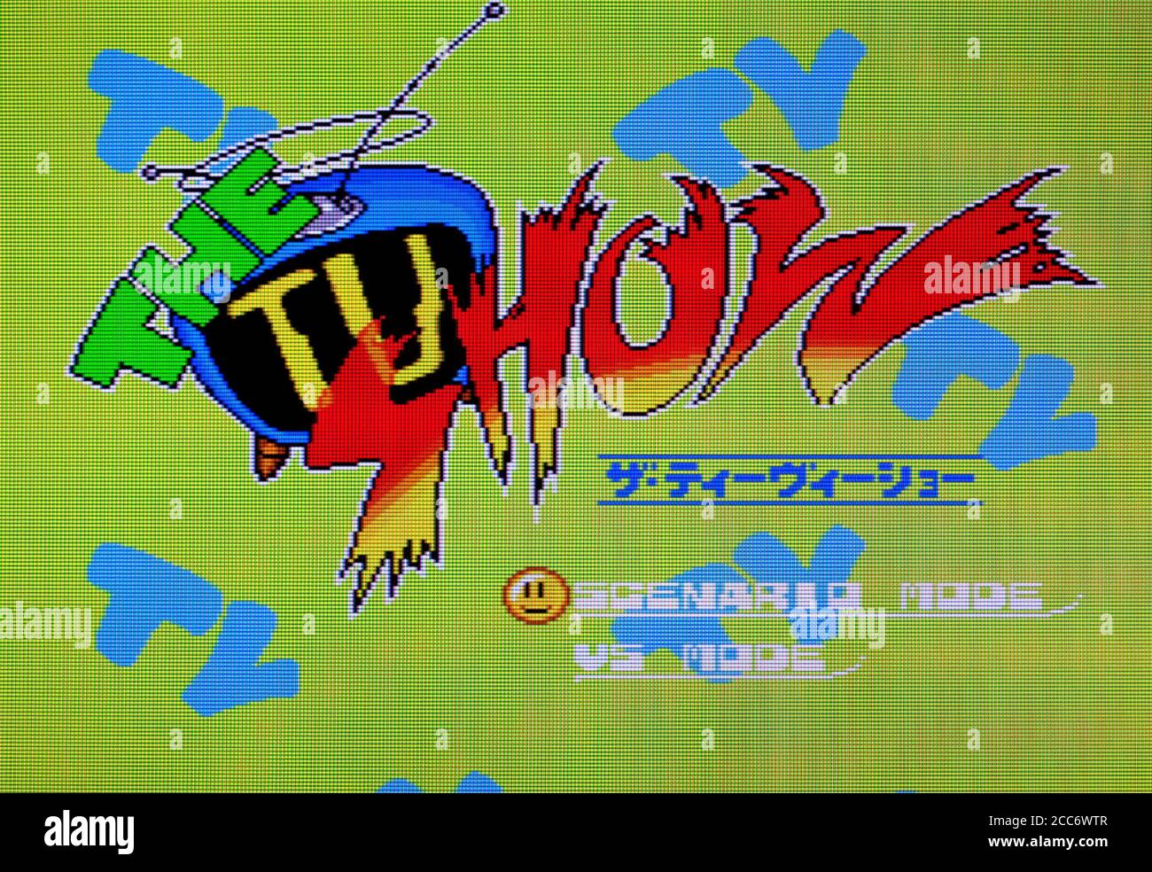 The TV Show - PC Engine CD Videogioco - Editoriale utilizzare solo Foto Stock