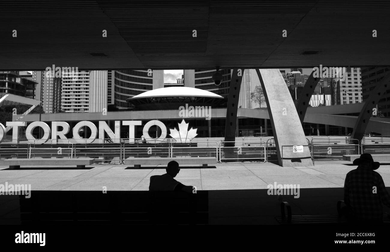 Nathan Phillips Square Foto Stock