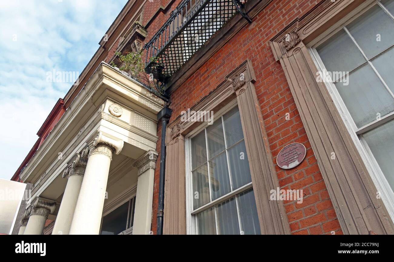 Josephine Butler House, aiutare le donne outcast, Upper Parliament Street, Liverpool, Merseyside, Inghilterra, Regno Unito Foto Stock