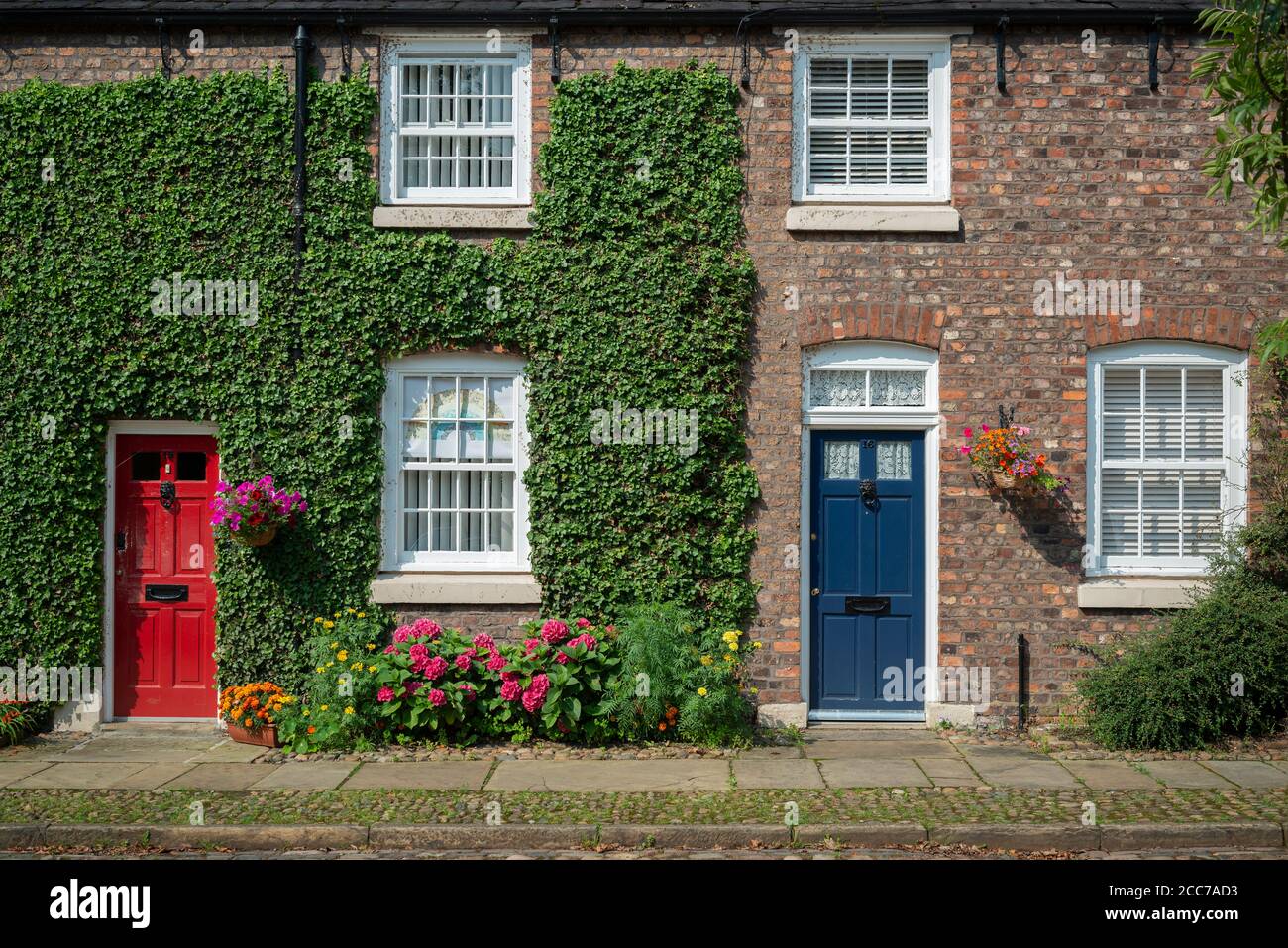 Fairfield Moravian insediamento a Doylsden, Tameside, Greater Manchester, Regno Unito Foto Stock