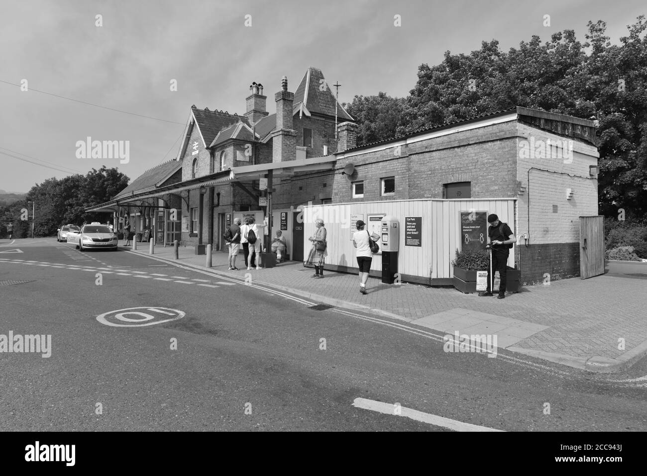 Stazione di Shanklin sull'Isola di Wight Foto Stock