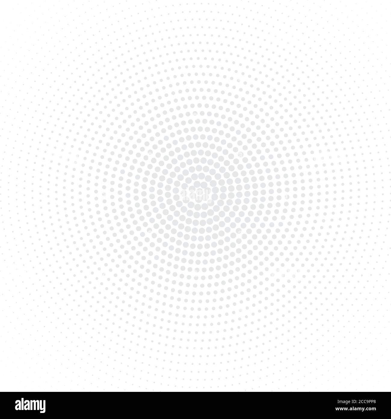 sfondo bianco con punti grigi Illustrazione Vettoriale