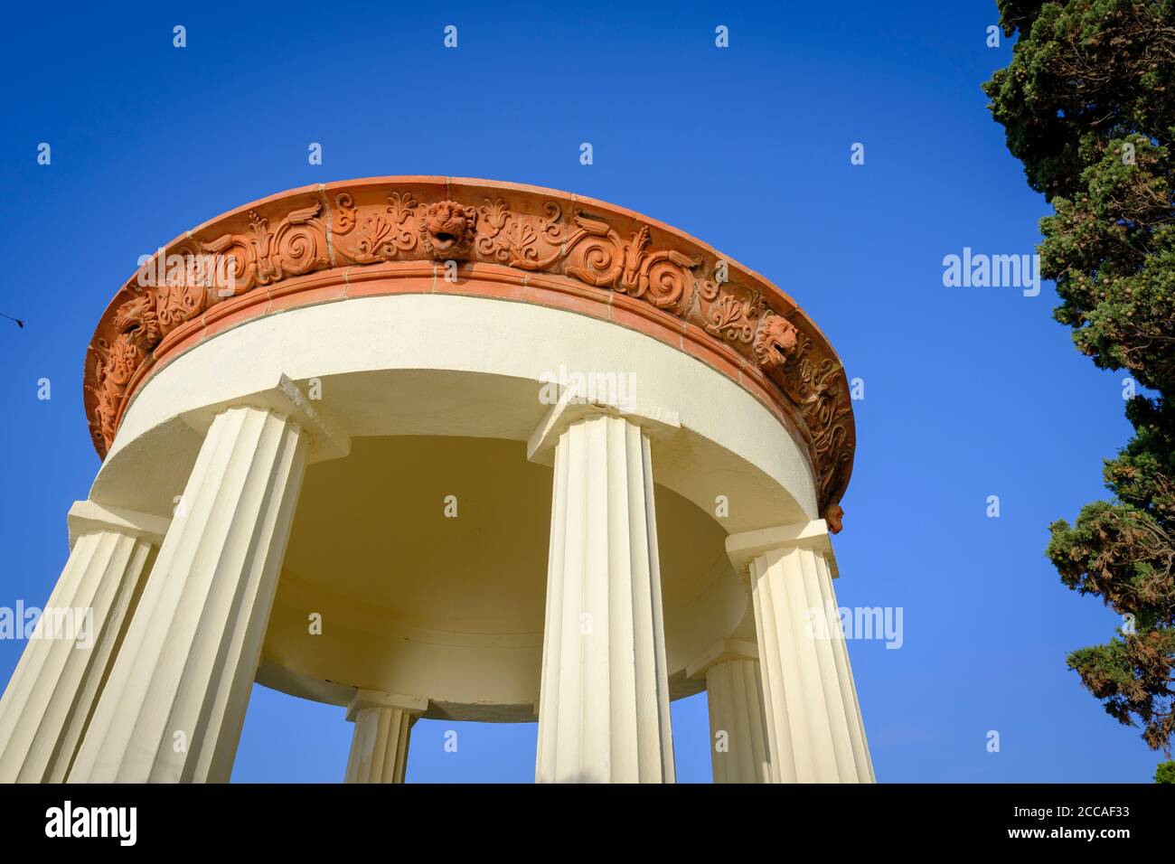 Giardino botanico di Marimurtra. Blanes. Provincia di Girona. Catalogna. Spagna. Foto Stock
