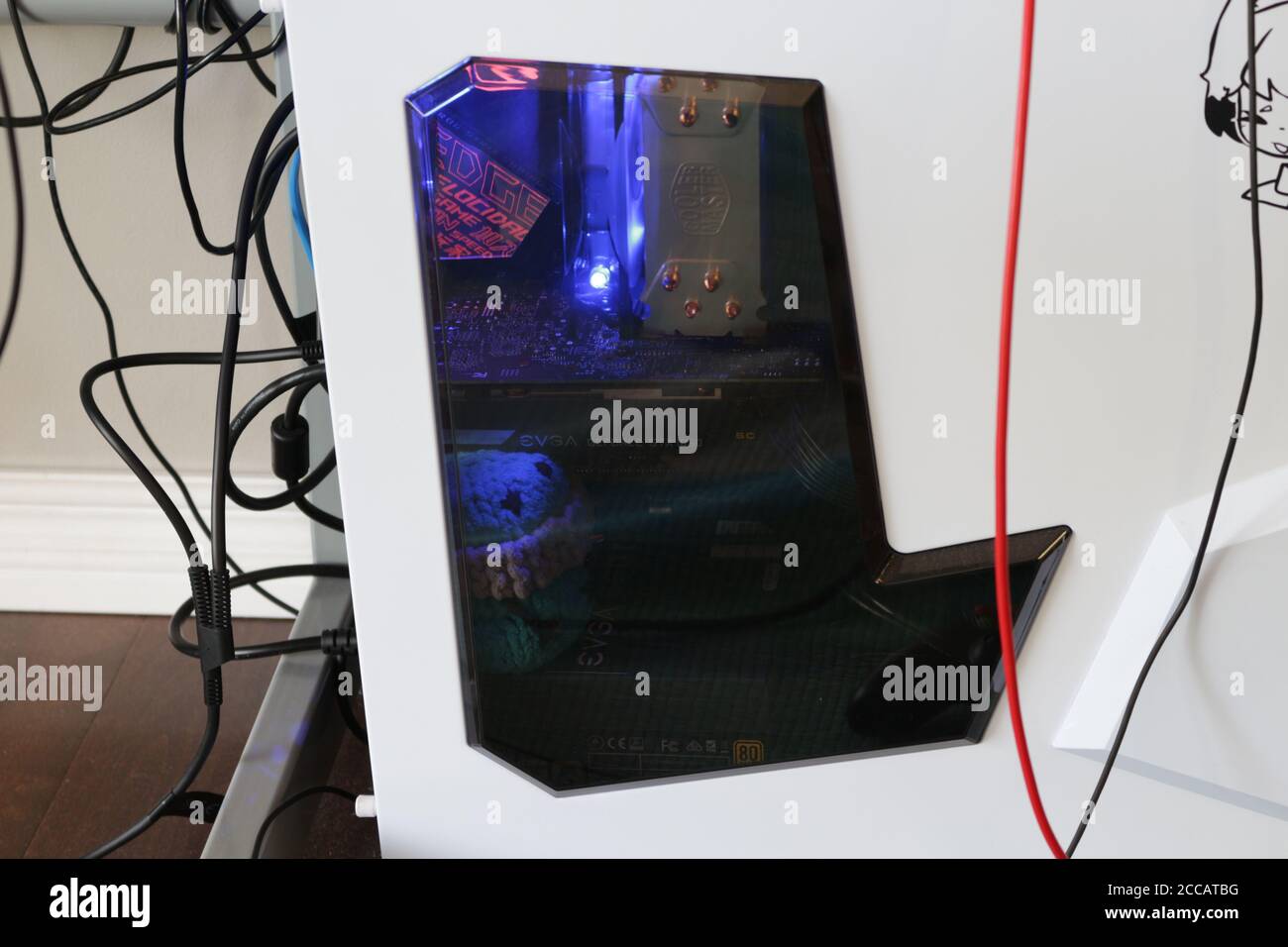 PC per videogame Foto Stock