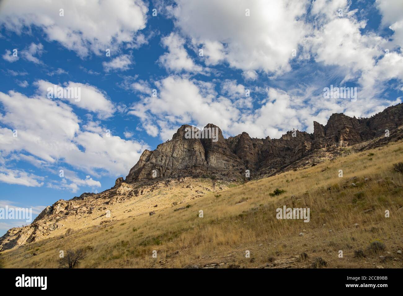 Bellissimo paesaggio intorno a Lamoille Canyon, Nevada Foto Stock