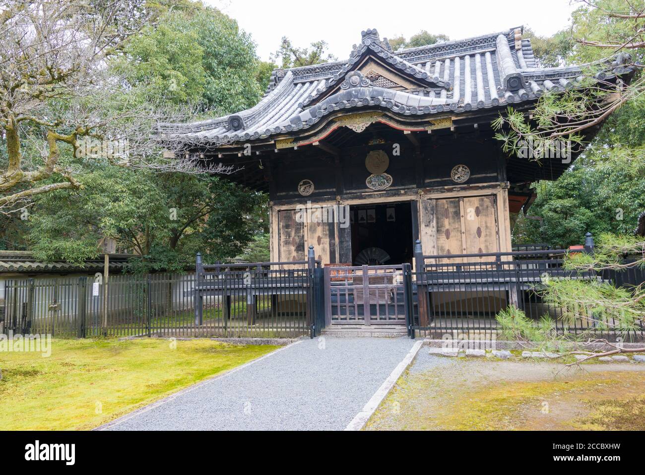 Santuario di Tosho-GU al tempio Konchi-in di Kyoto, Giappone. Il santuario originariamente costruito nel 1628 e importanti proprietà culturali. Foto Stock