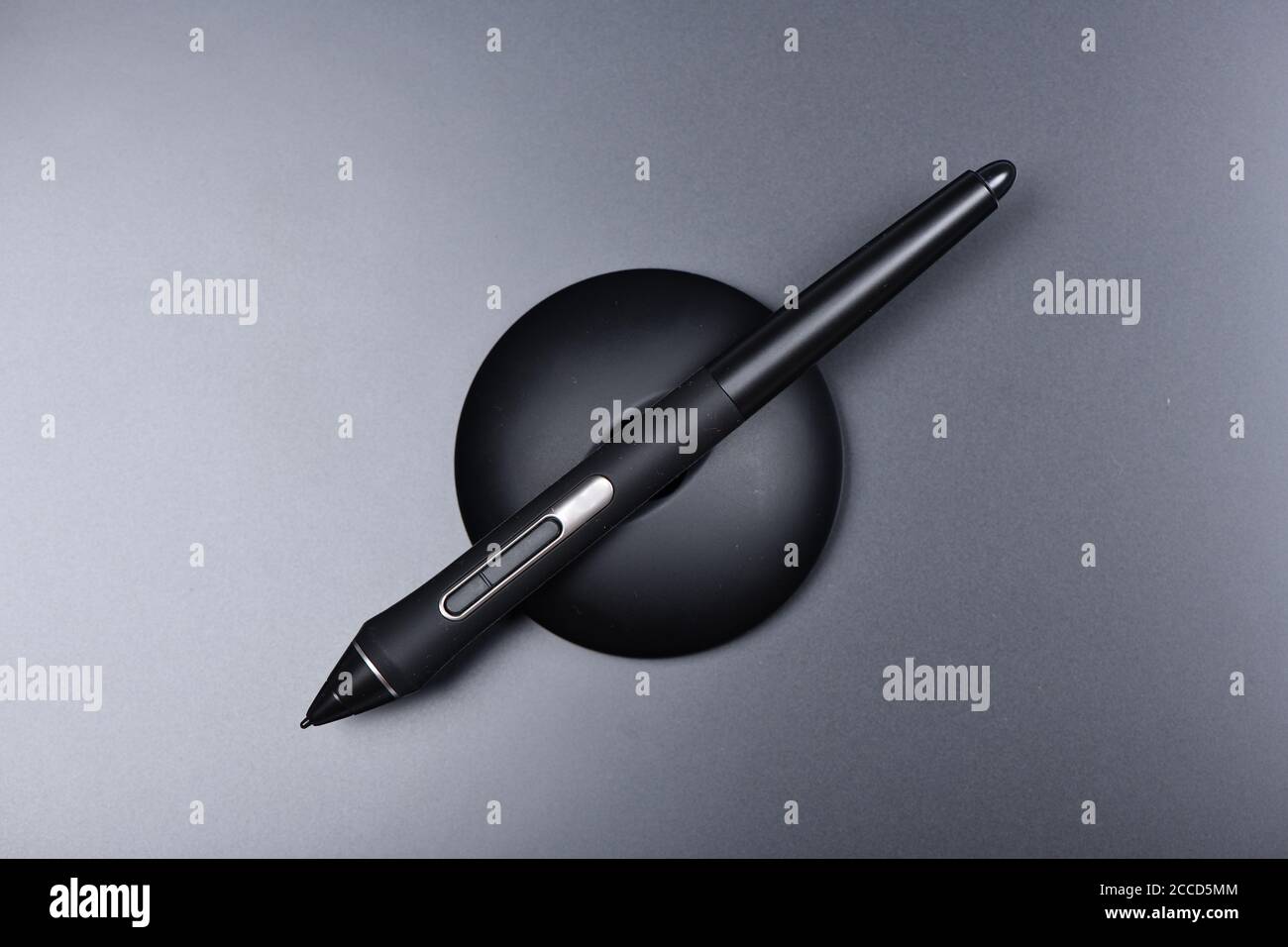 Disegno grafico penna digitalizzata sullo sfondo della tavoletta. Foto ad alta risoluzione. Profondità di campo completa. Foto Stock
