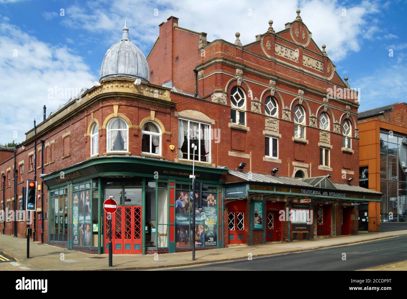 Regno Unito, West Yorkshire, Wakefield, Theatre Royal Foto Stock