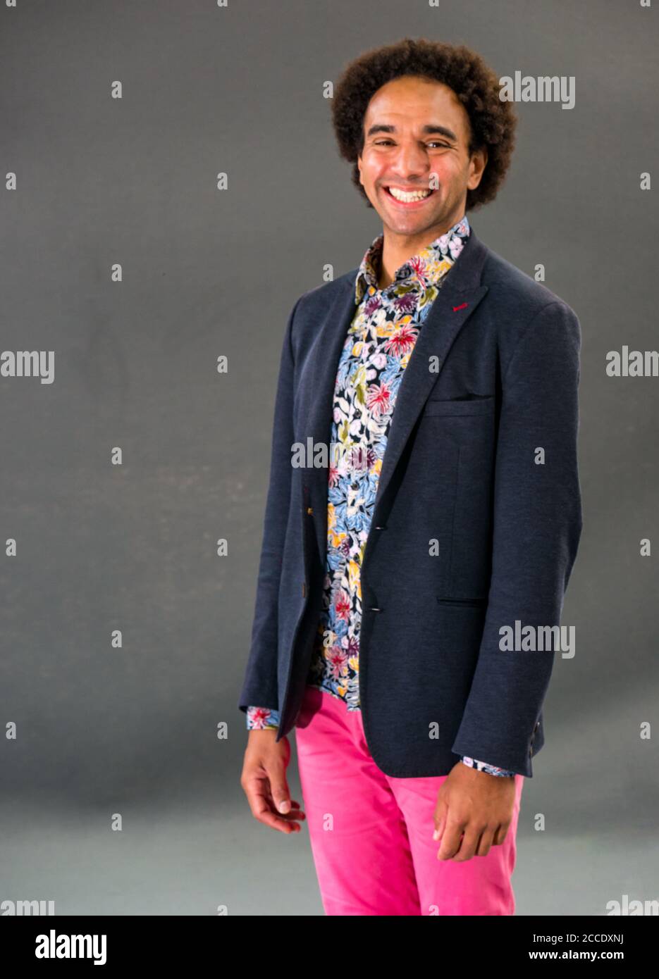 Edinburgh International Book Festival, Edinburgh, Scotland, UK: Joseph Coelho, poeta pluripremiato Foto Stock