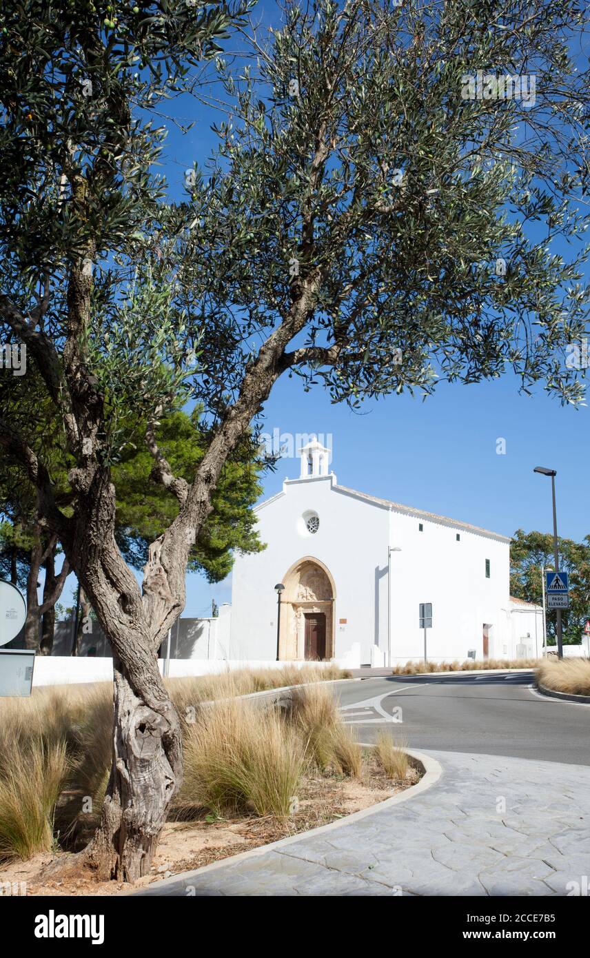 Eremita de Sant Pere Nou, Alaior, Minorca Foto Stock