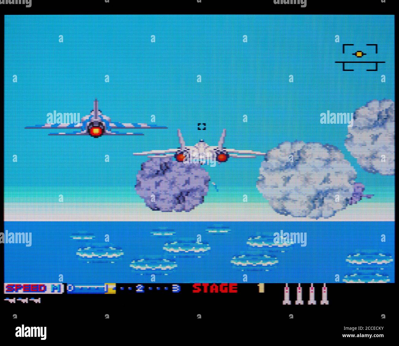 After Burner II 2 - PC Engine Videogioco - Editoriale utilizzare solo Foto Stock