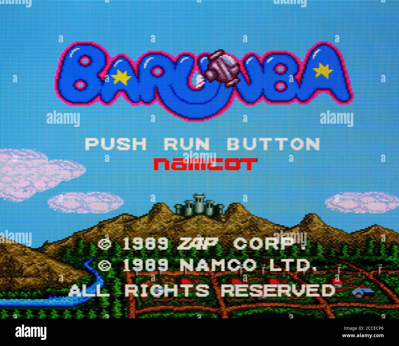 Barunba - PC Engine Videogame - solo per uso editoriale Foto Stock
