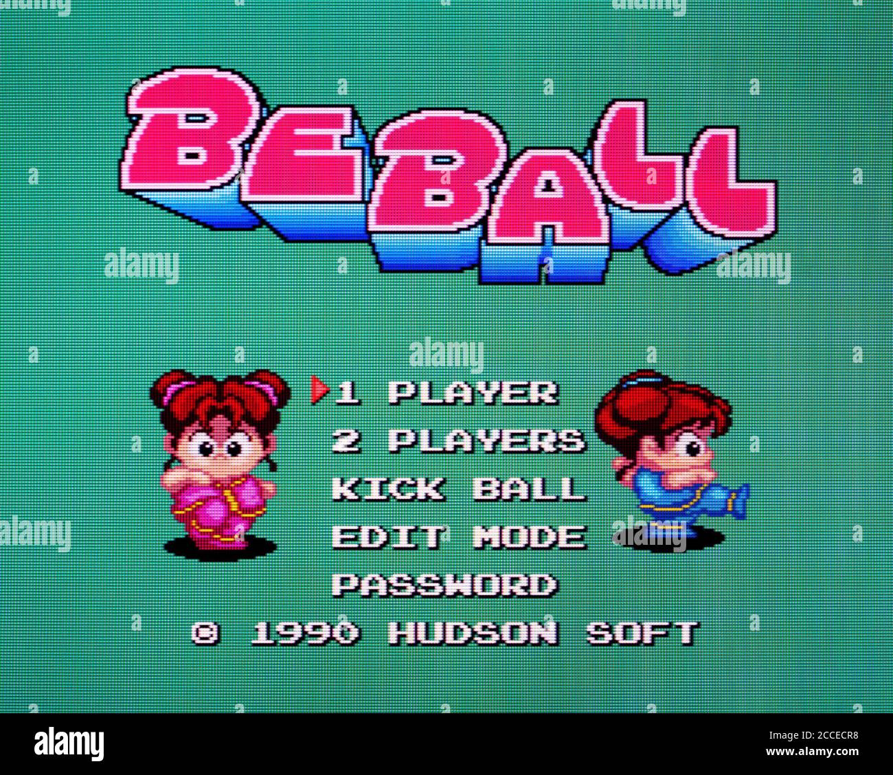 Be Ball - PC Engine Videogame - solo per uso editoriale Foto Stock