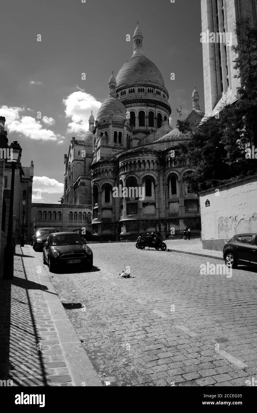 Parigi, Francia, Europa, Montmartre, Sacro cuore, Foto Stock