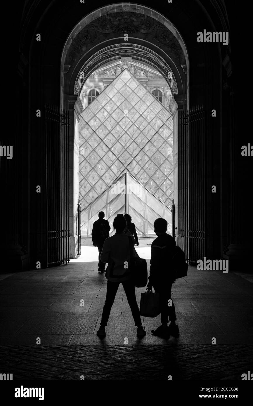 Parigi, Francia, Europa, 1. Arrondissement, Louvre, Museo, Arrondissement del Louvre, Foto Stock