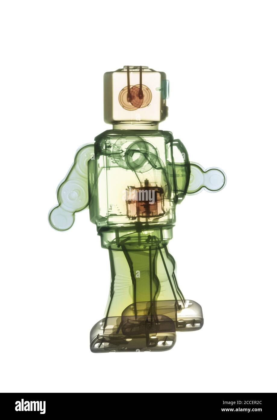 Robot, raggi X. Foto Stock