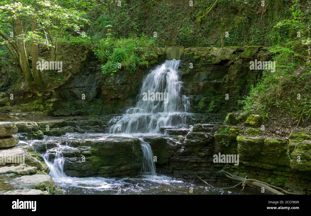 Germania, Baden-Württemberg, Epfendorf, nello Schischicklamm tra Ramstein Mühle e Butschhof Foto Stock