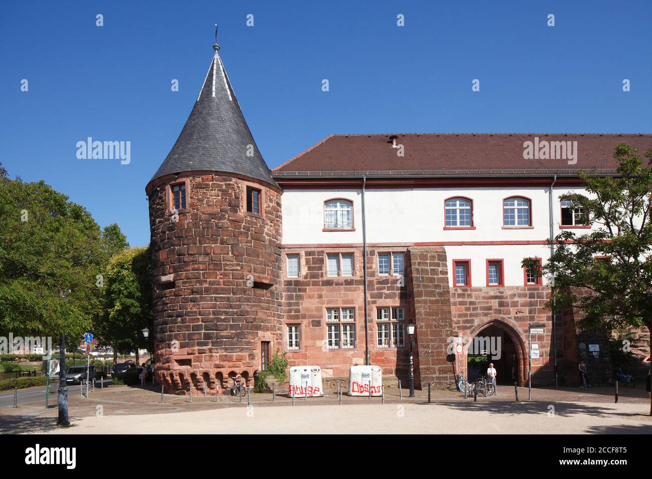 Marstall, Heidelberg, Baden-Württemberg, Germania, Europa Foto Stock