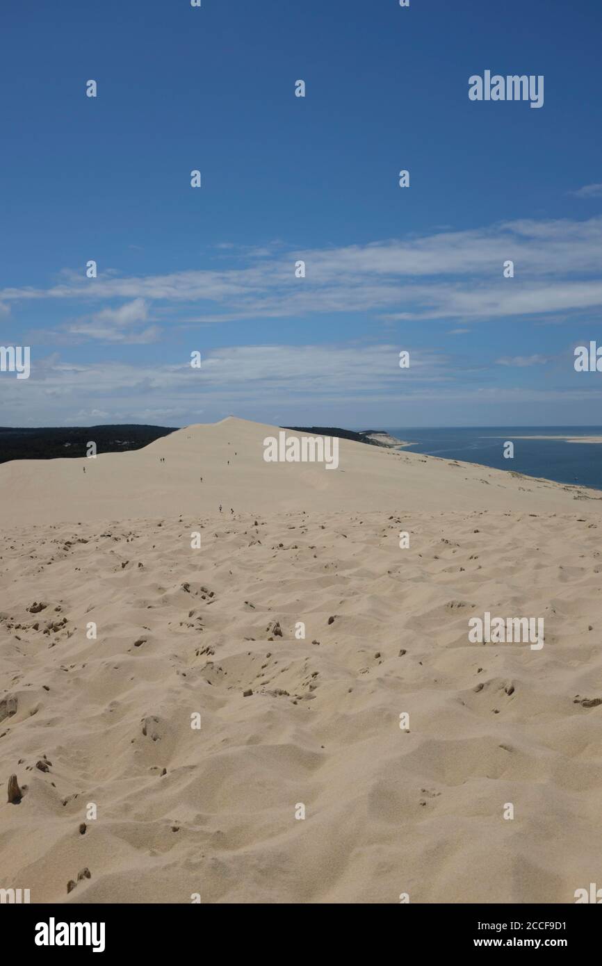 Francia, Arcachon, Dune du Pilat Foto Stock
