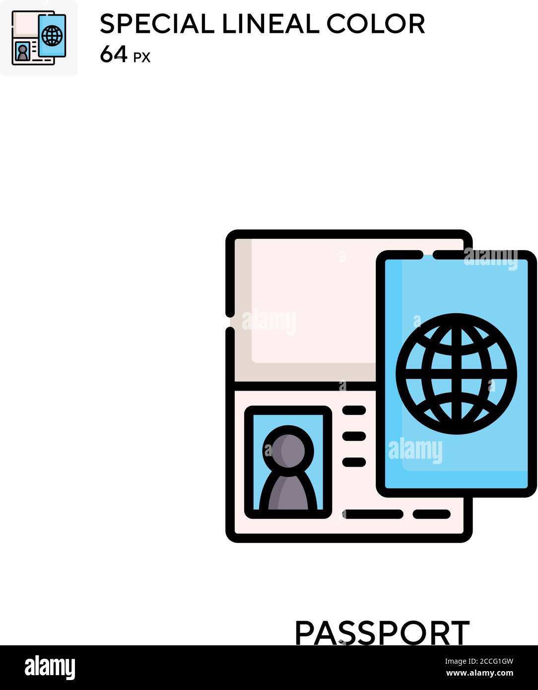 Campo di vista-6 icona vettore semplice. Pittogramma moderno a colori perfetto su tratti modificabili. Illustrazione Vettoriale