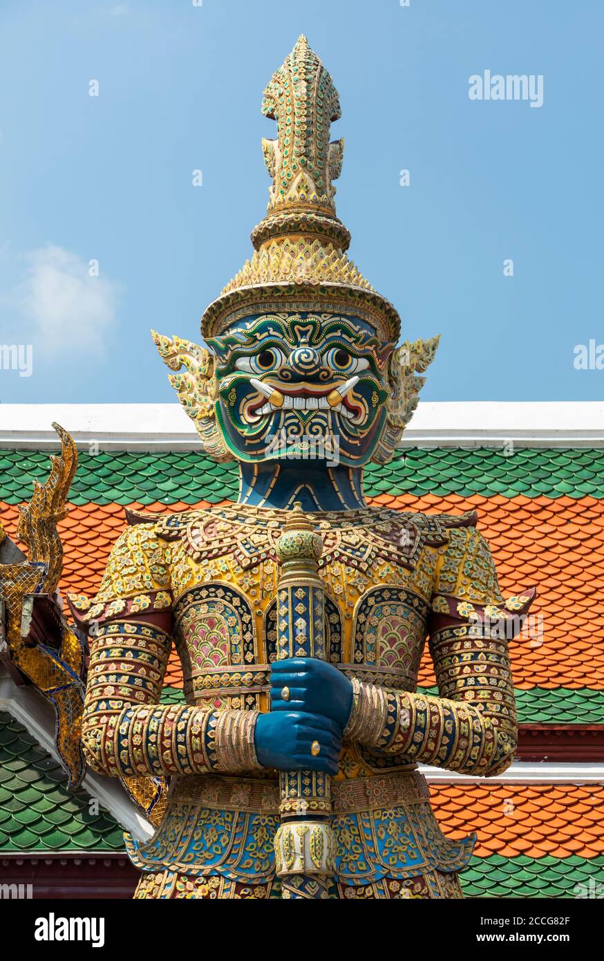 Il Grand Palace, Bangkok, Thailandia Foto Stock