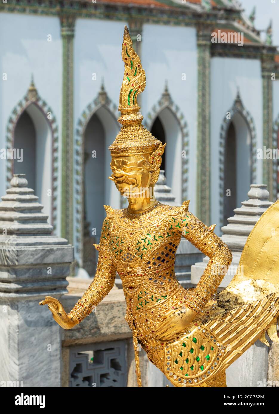 Il Grand Palace, Bangkok, Thailandia Foto Stock